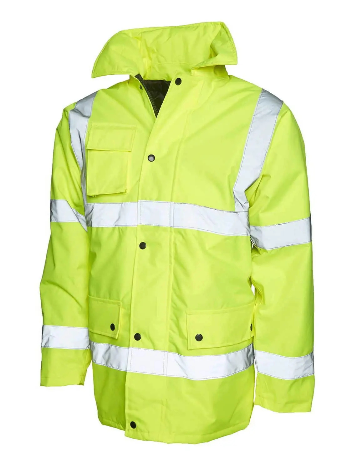 Uneek Road Safety Jacket - Yellow