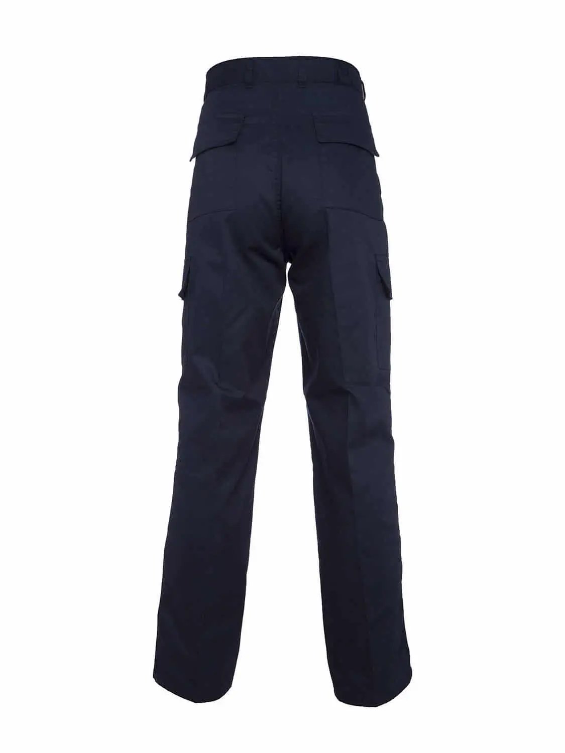 Uneek Cargo Trouser with Knee Pad Pockets - Navy, Back