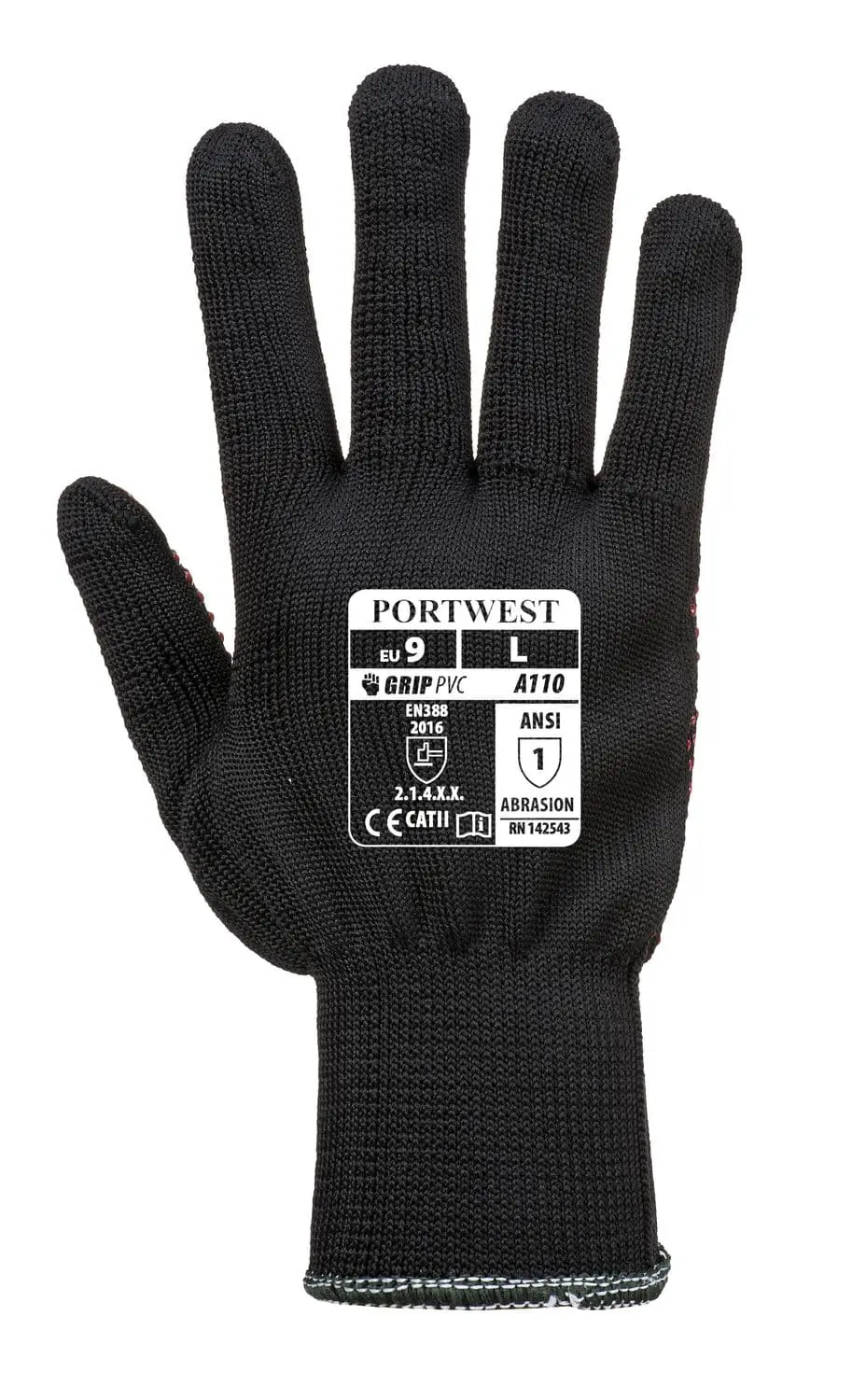 Portwest Polka Dot Glove A110BKR_R