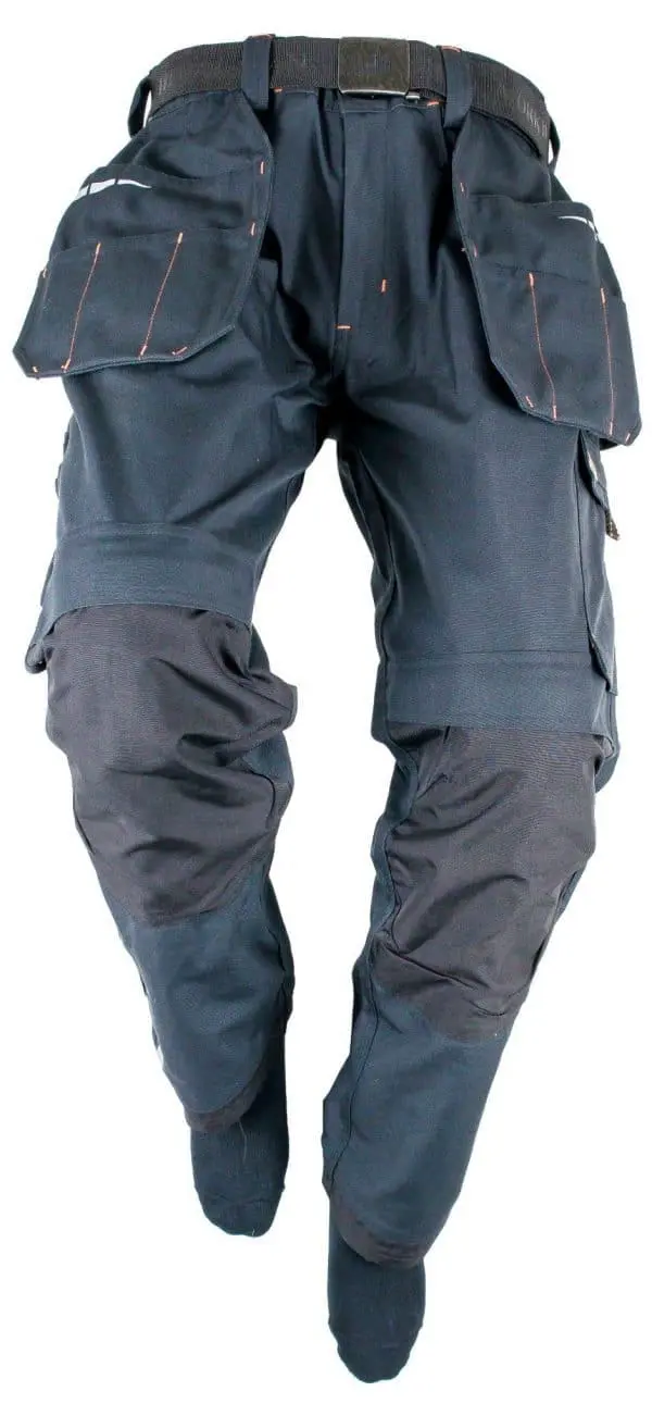 133-U222 Unbreakable Harrior Extreme Black Hi-Vis Trousers