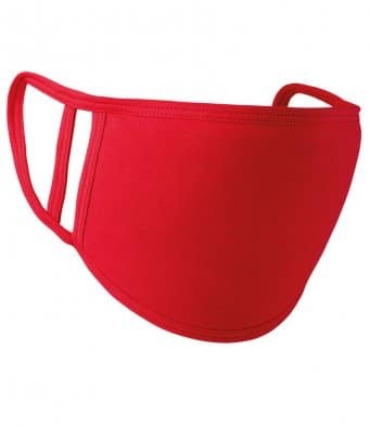PR799-RED Premier Washable 2-Ply Face Cover
