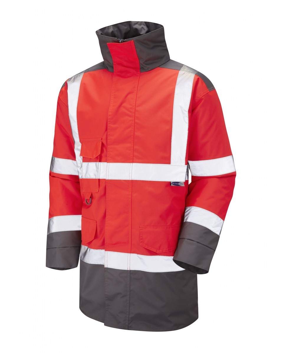 Leo Workwear Tawstock ISO 20471 Cl 3 Anorak