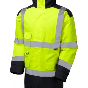 Leo Workwear Tawstock ISO 20471 Cl 3 Anorak