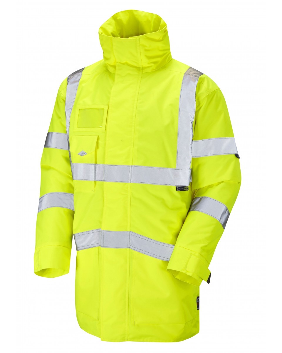 Leo Workwear Marwood ISO 20471 Cl 3 Superior Anorak