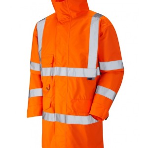 Leo Workwear Torridge ISO 20471 Cl 3 Breathable Lightweight Anorak