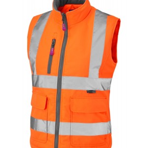 Leo Workwear Sandymere ISO 20471 Cl 1 Women's Bodywarmer