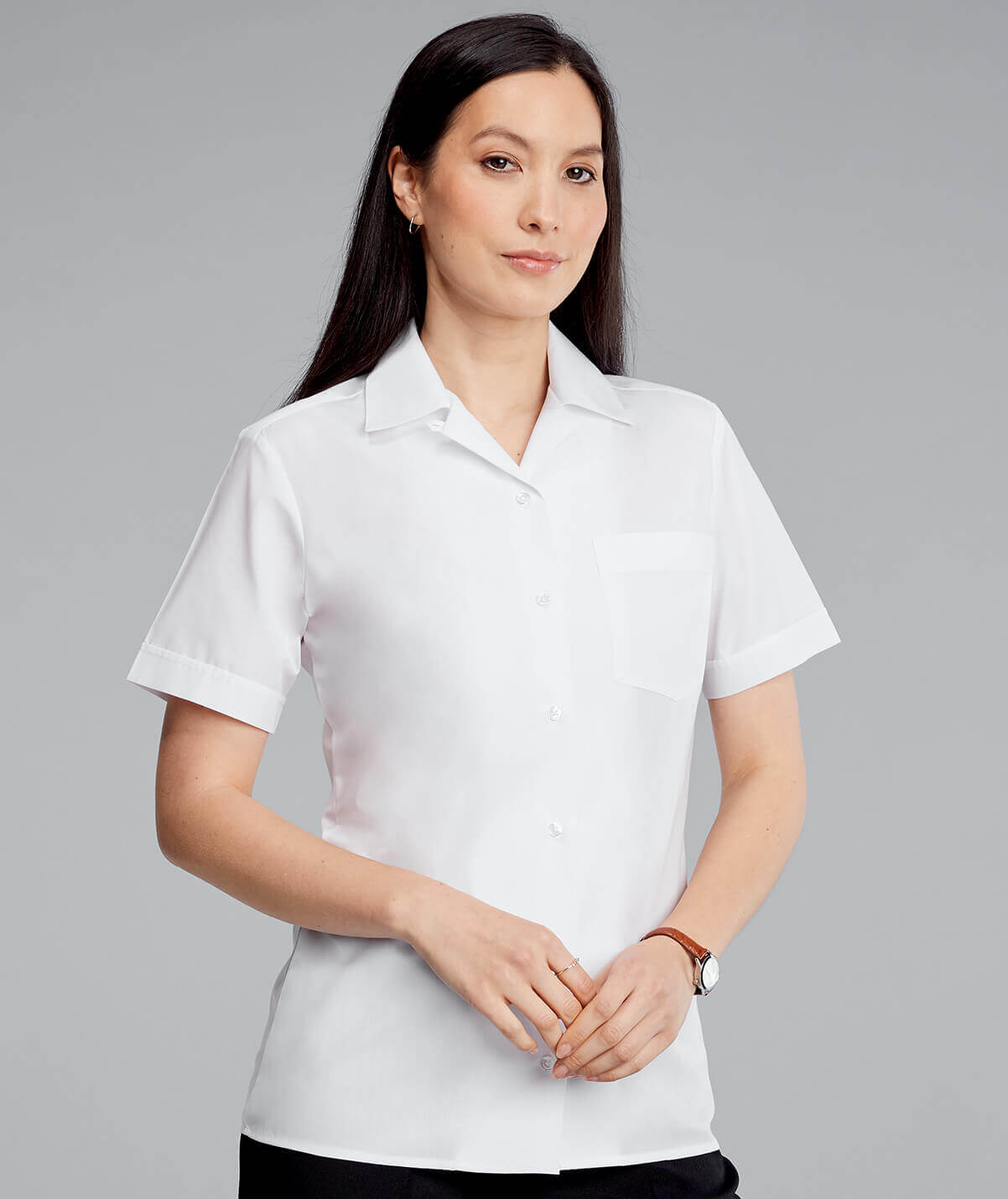 Disley Classic Revere Collar Blouse