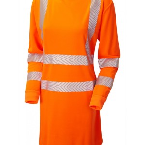 Leo Workwear Lilly ISO 20471 Women's Class 3 Coolviz Ultra Modesty Tunic