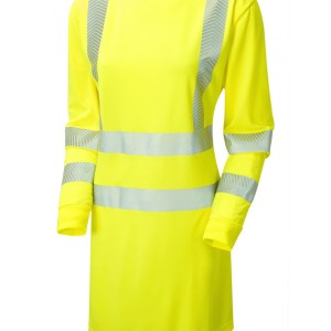 Leo Workwear Lilly ISO 20471 Women's Class 3 Coolviz Ultra Modesty Tunic