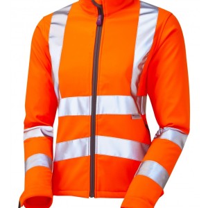 Leo Workwear Honeywell ISO 20471 Cl 2 Women's Softshell Jacket