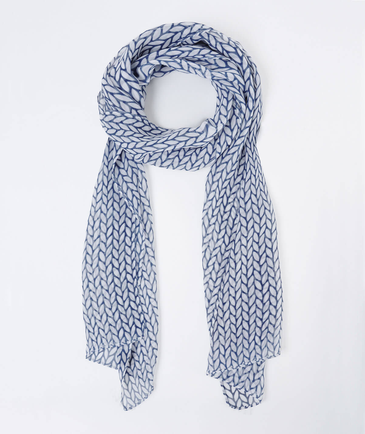 Disley Patterned Scarf