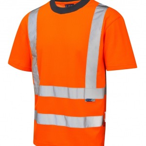 Leo Workwear Newport ISO 20471 Cl 2 Comfort T-Shirt