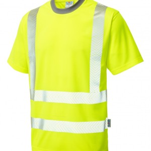 Leo Workwear Larkstone ISO 20471 Cl 2 Coolviz Plus T-Shirt