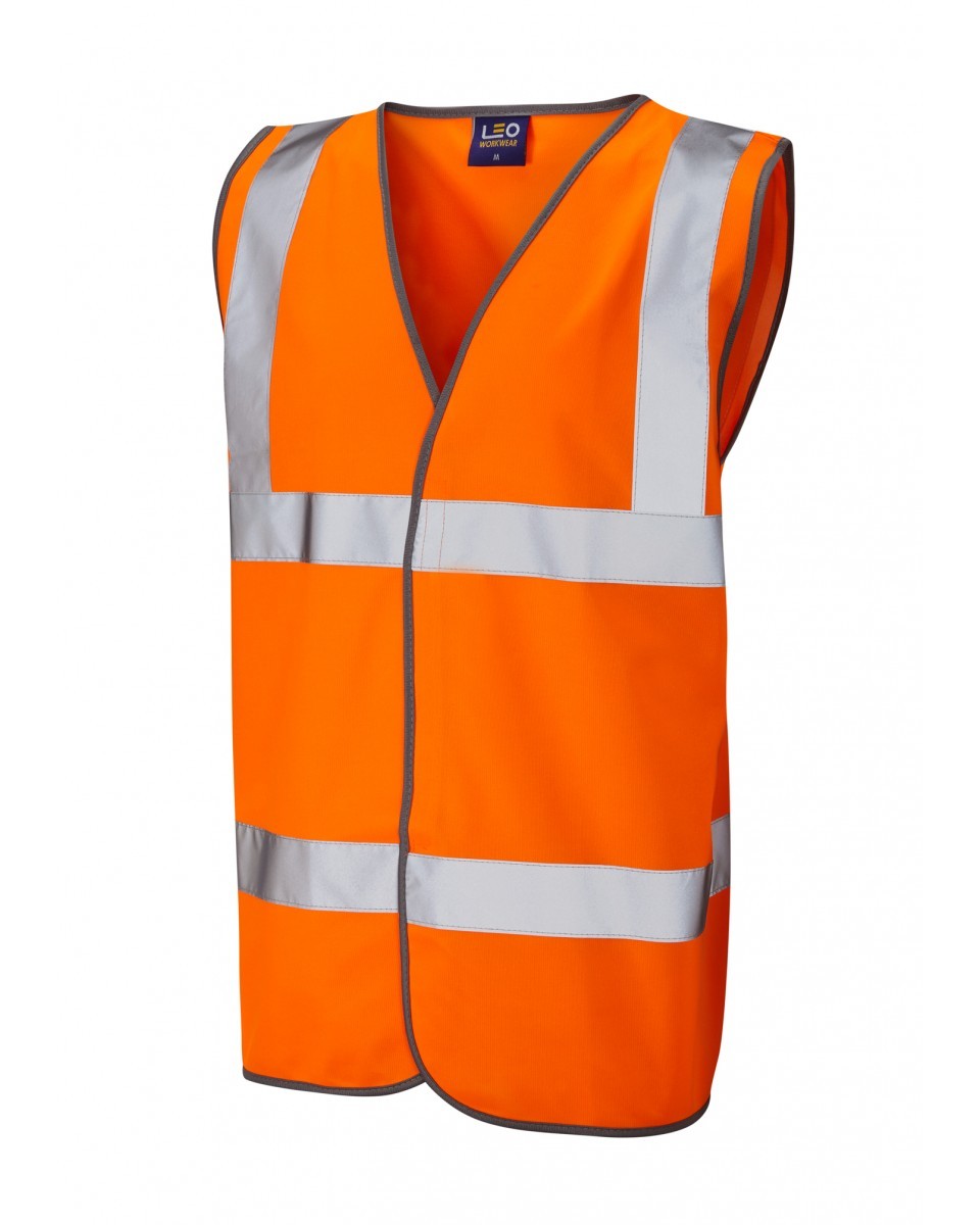 Leo Workwear Tarka ISO 20471 Cl 2 Waistcoat