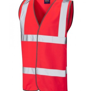 Leo Workwear Tarka ISO 20471 Cl 2 Waistcoat