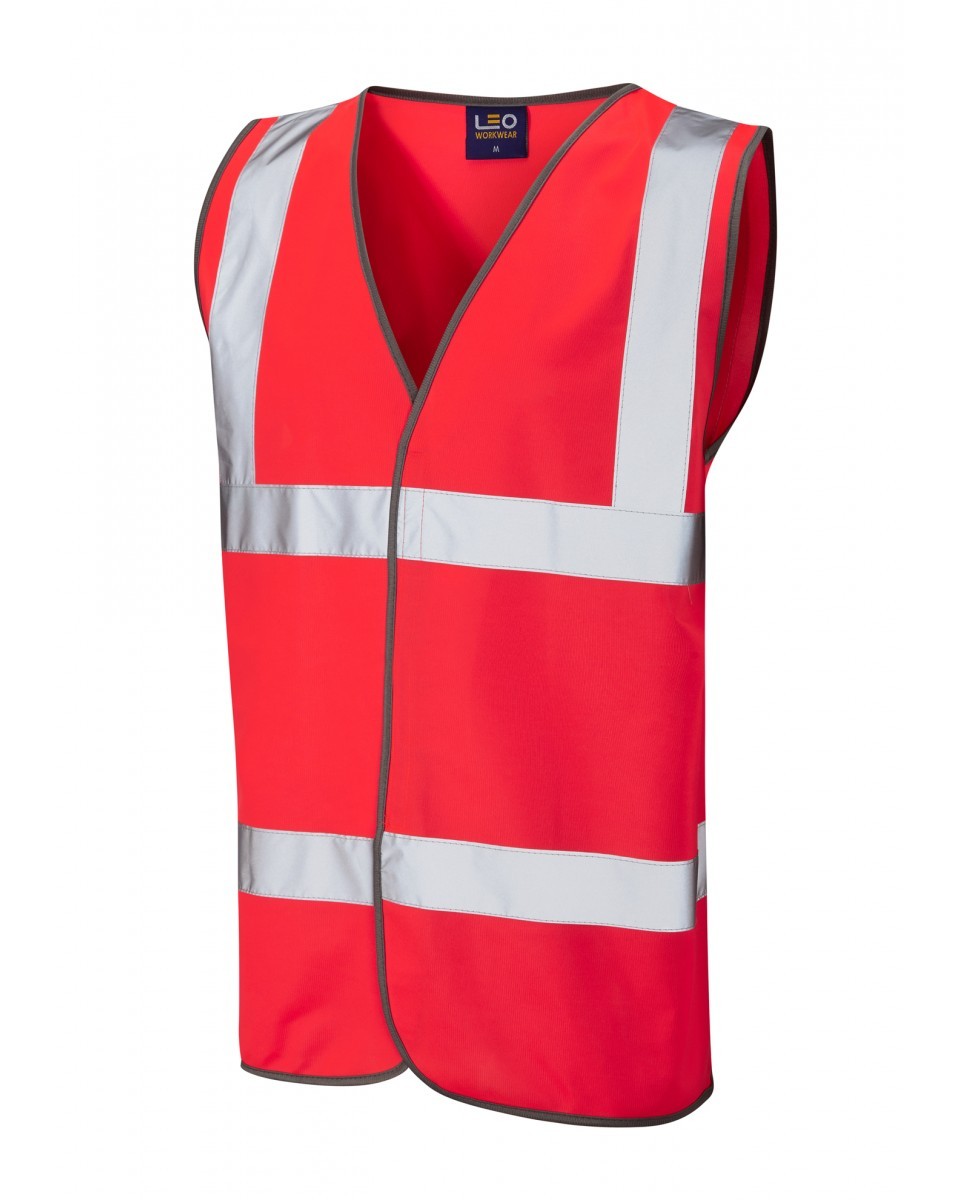 Leo Workwear Tarka ISO 20471 Cl 2 Waistcoat