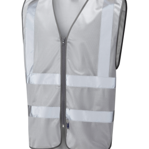 Leo Workwear Commodore Reflective Zip Waistcoat