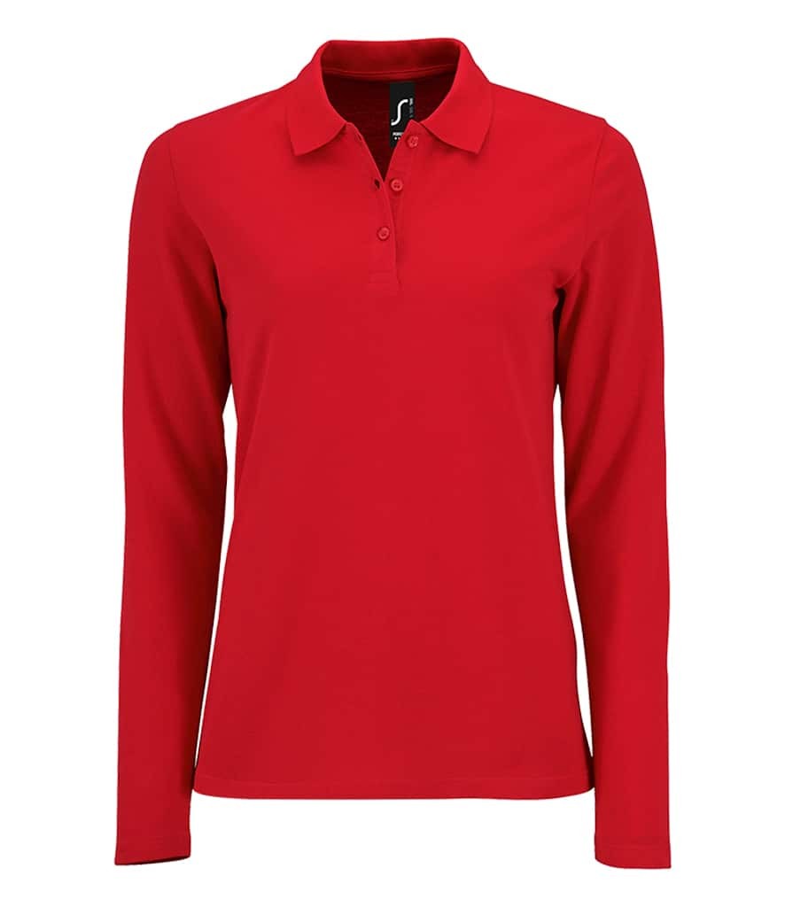 SOL'S Ladies Perfect Long Sleeve Pique © Polo Shirt