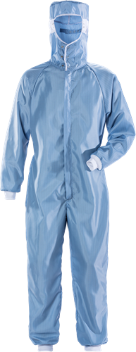 Unisex Fristads Cleanroom Coverall 8R220 Xr50