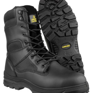 FS008 Water Resistant Hi leg Lace Up Safety Boot