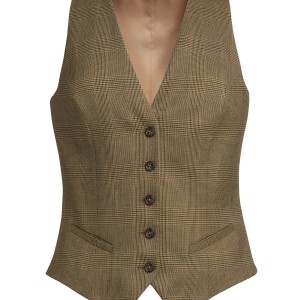 Women's Brook Taverner Olivia Check Waistcoat