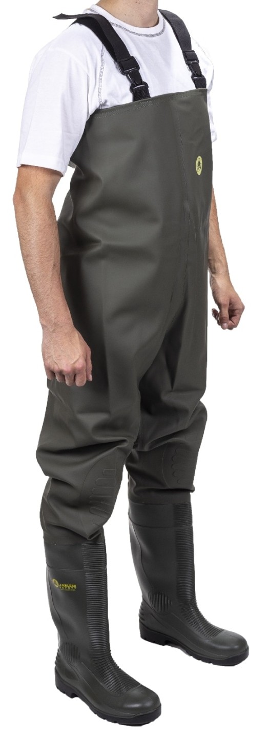 Steel toe deals cap waders