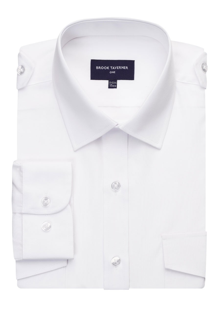 Men's Brook Taverner Hermes Classic Fit Pilot Shirt