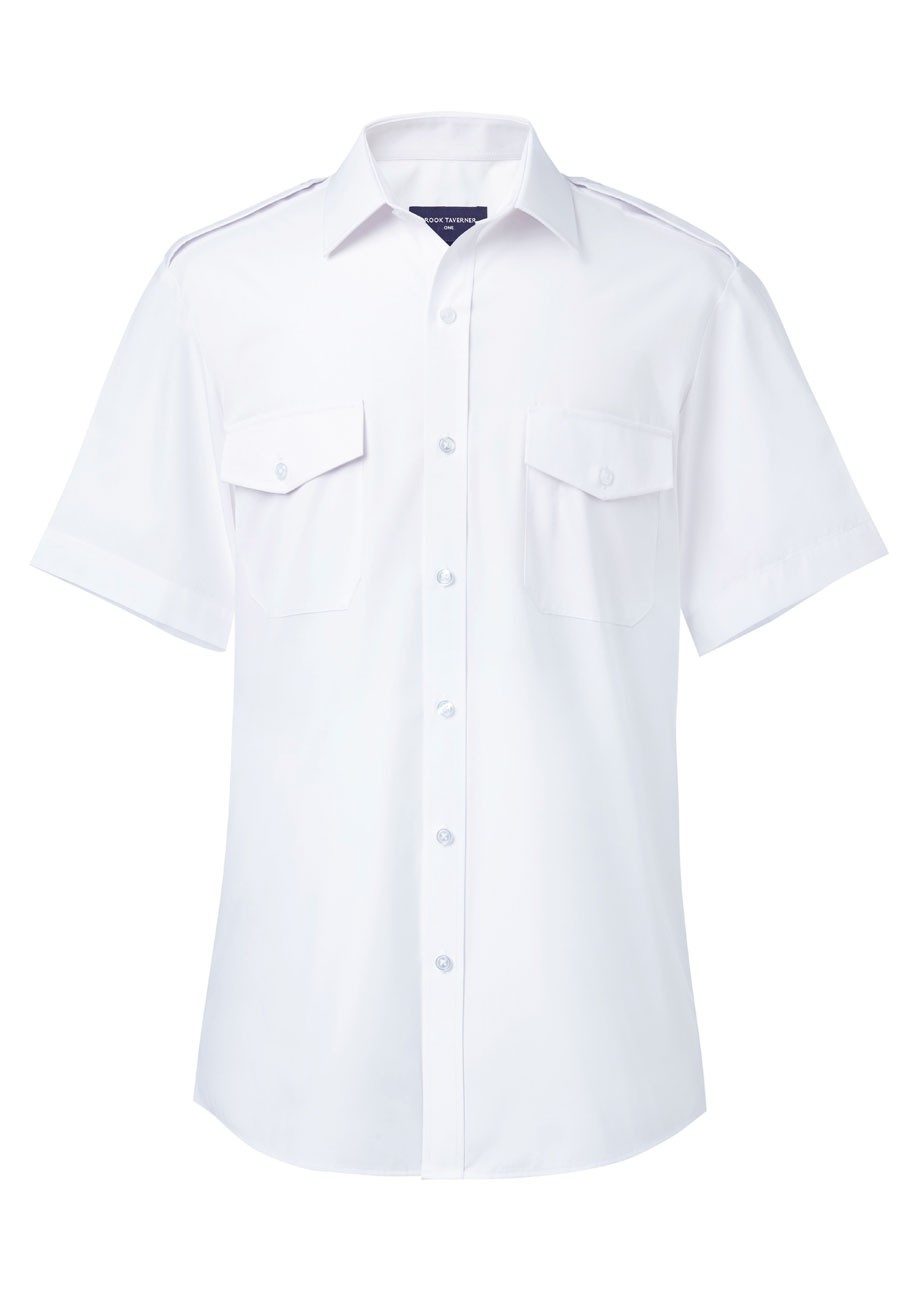 Men's Brook Taverner Orion Slim Fit S/S Pilot Shirt