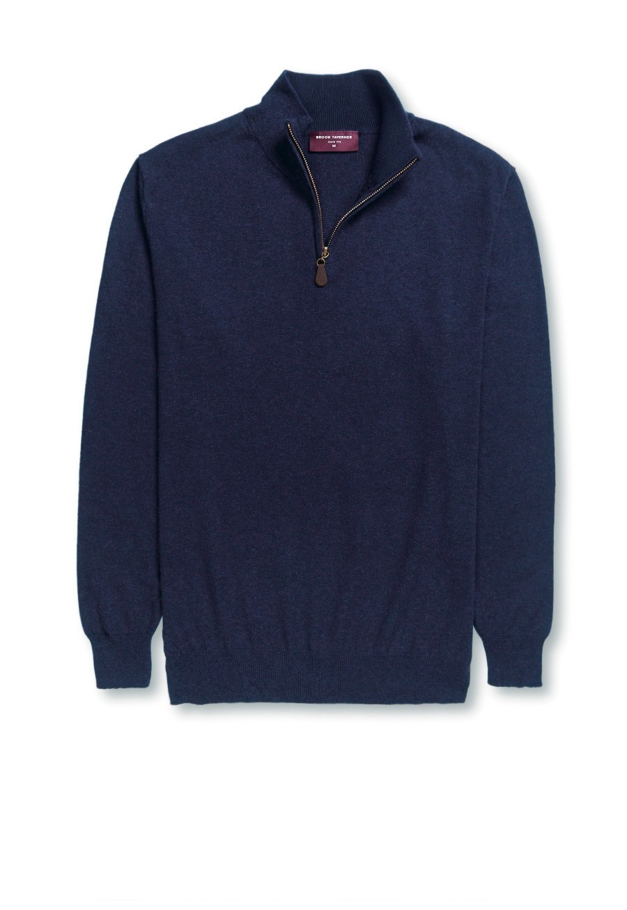 Men's Brook Taverner Dallas 1/4 zip Jumper