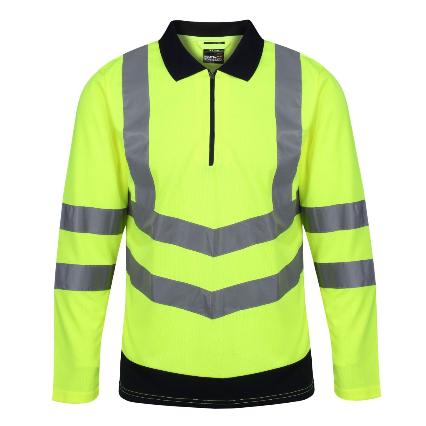 Men's Regatta Pro Hi-Vis Ls Polo Shirt