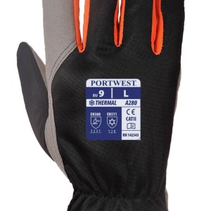 Portwest Wintershield Thermal Fleece-Lined Gloves A280 - Workwear
