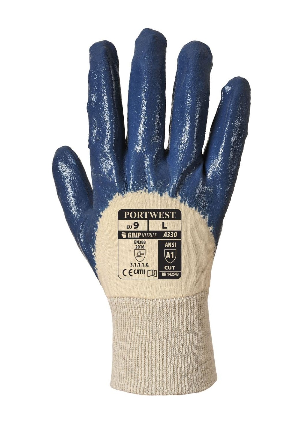 Portwest Nitrile Light Knitwrist Glove