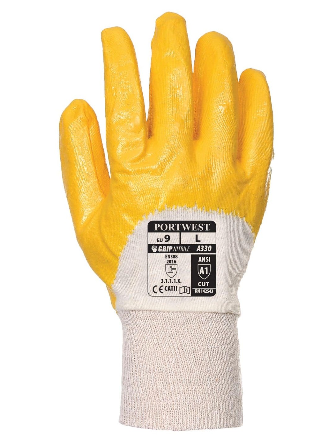 Portwest Nitrile Light Knitwrist Glove