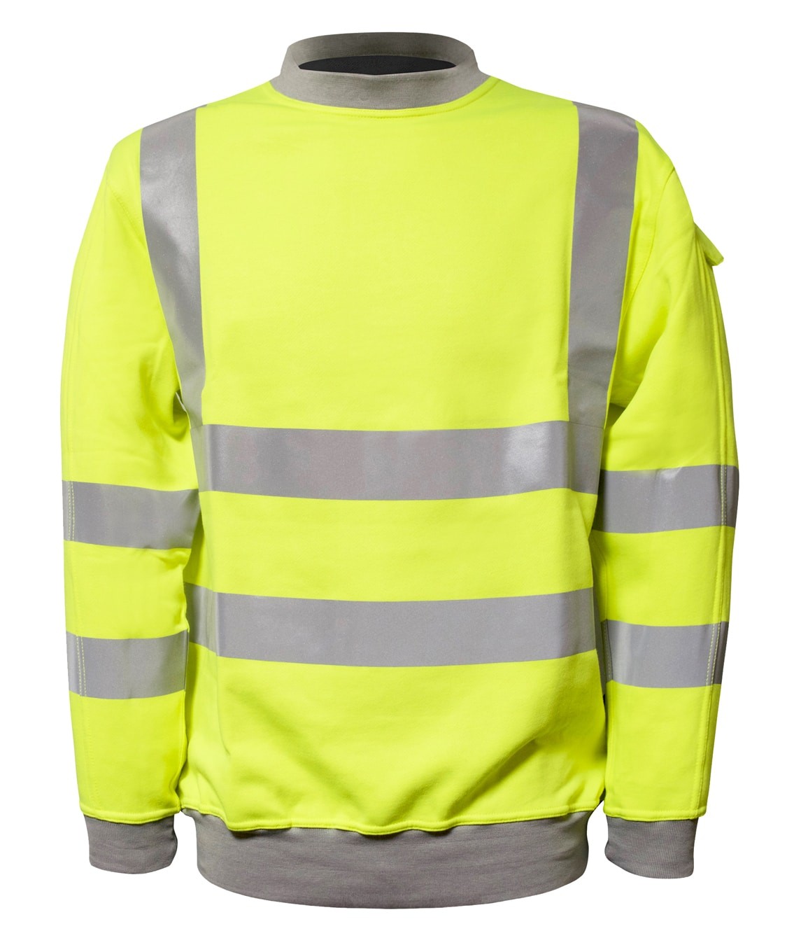 Basov: Inherent Fr Arc Sweat Shirt In Hi Vis Yellow