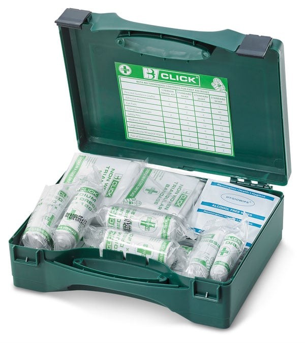 1-10 Person Hsa Irish First Aid Kit With Burn Dressings