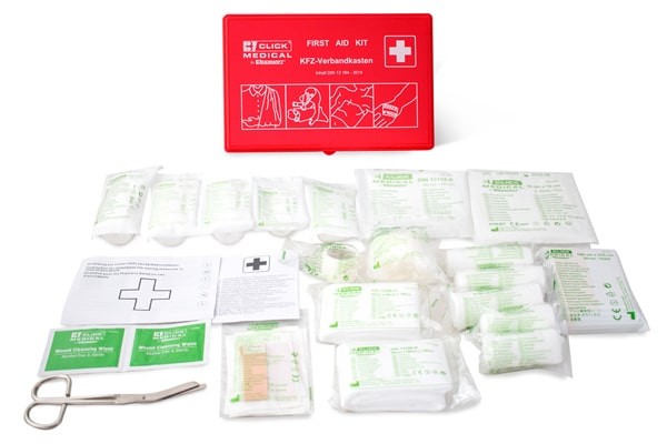 German Vehicle First Aid Kit Din 13164 In Travel Box