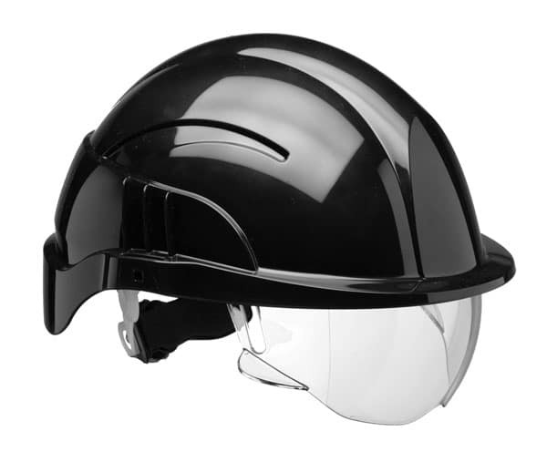 Vision Plus Safety Helmet With Integrated Visor