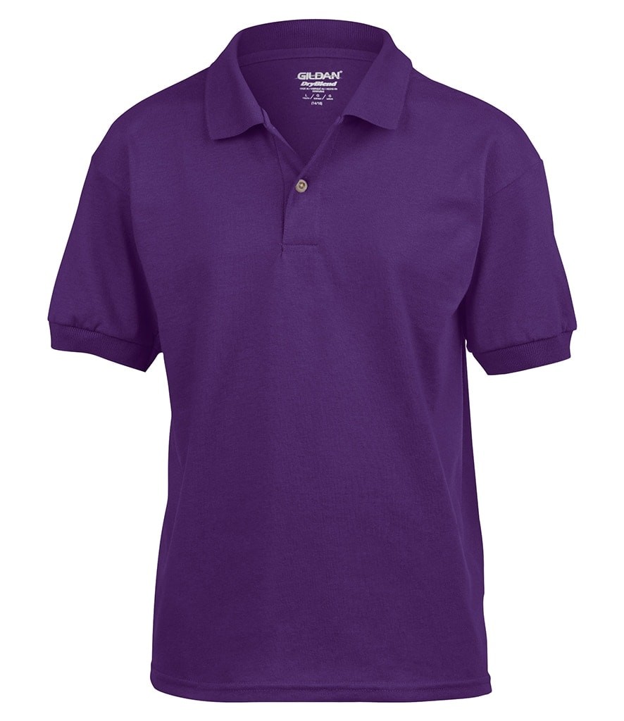 Gildan Kids DryBlend ® Jersey Polo Shirt
