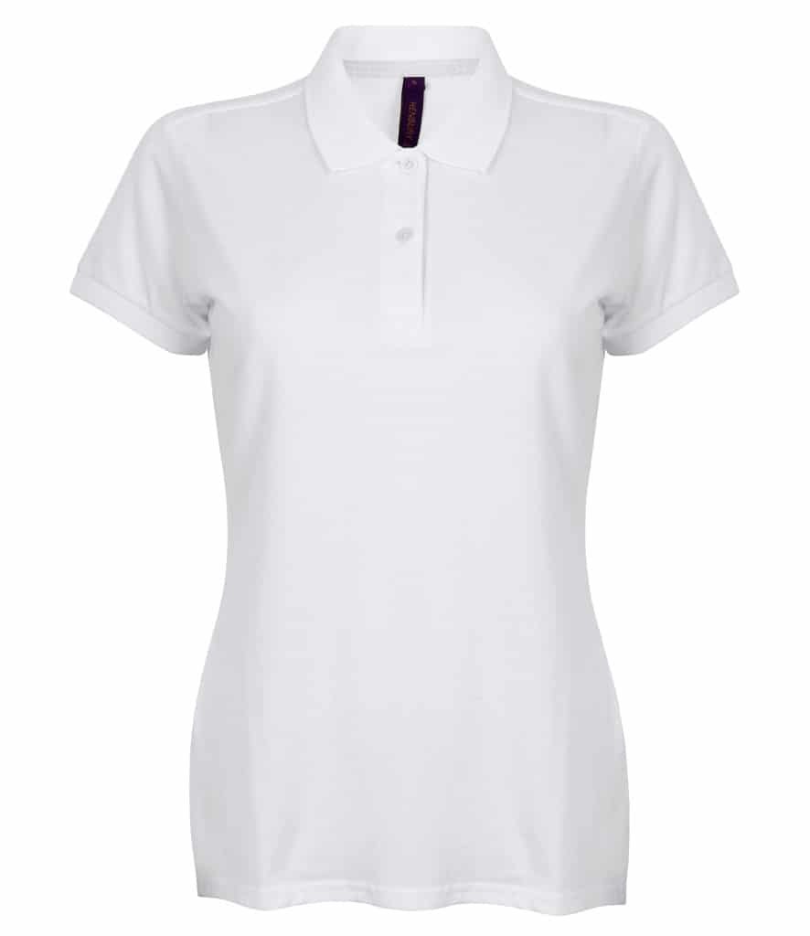 Henbury Ladies Modern Fit Cotton Pique © Polo Shirt