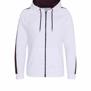 AWDis Contrast Sports Polyester Zoodie