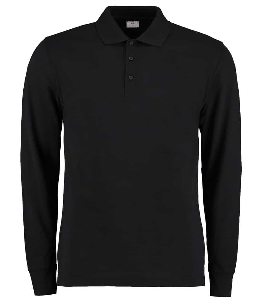 Kustom Kit Long Sleeve Poly/Cotton Pique © Polo Shirt