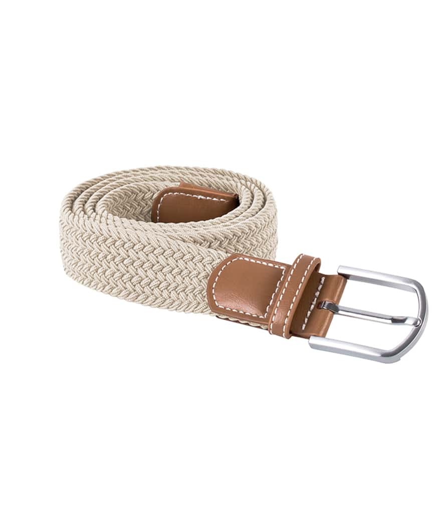 K-UP Braided Elasticated Belt