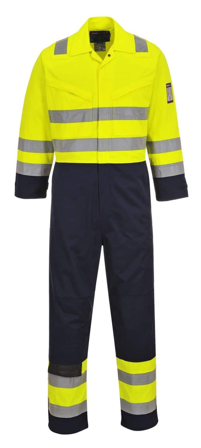 Portwest Hi Vis Modaflame Coverall