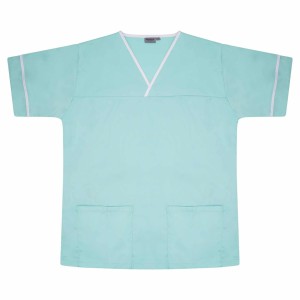 Scrub Tunic With Trim