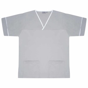Scrub Tunic With Trim