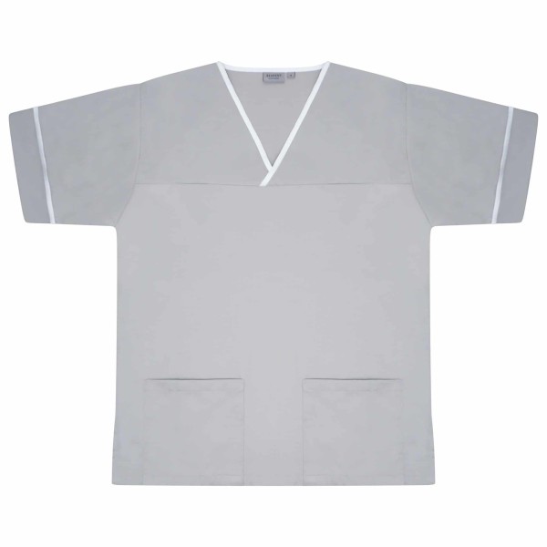 Scrub Tunic With Trim