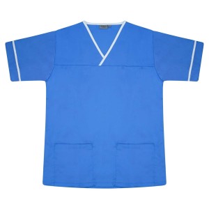 Scrub Tunic With Trim