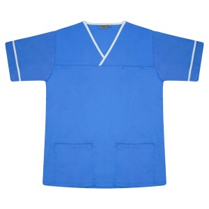 Scrub Tunic With Trim