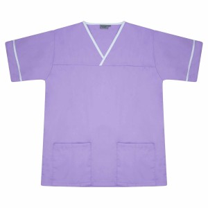 Scrub Tunic With Trim