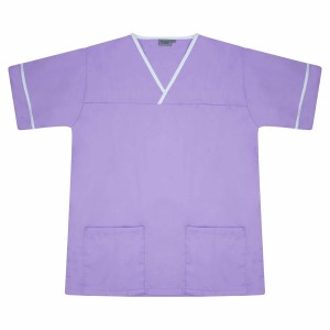 Scrub Tunic With Trim